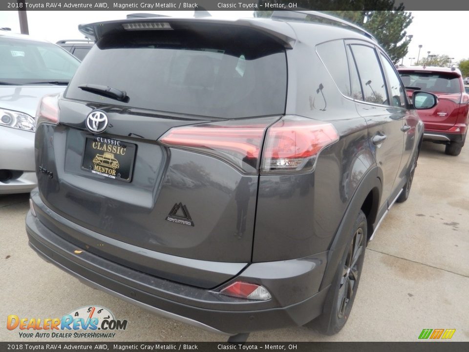 2018 Toyota RAV4 Adventure AWD Magnetic Gray Metallic / Black Photo #2