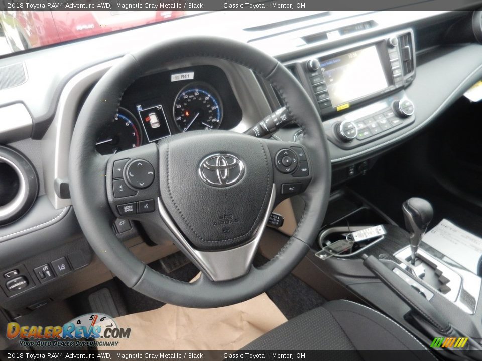 2018 Toyota RAV4 Adventure AWD Magnetic Gray Metallic / Black Photo #4