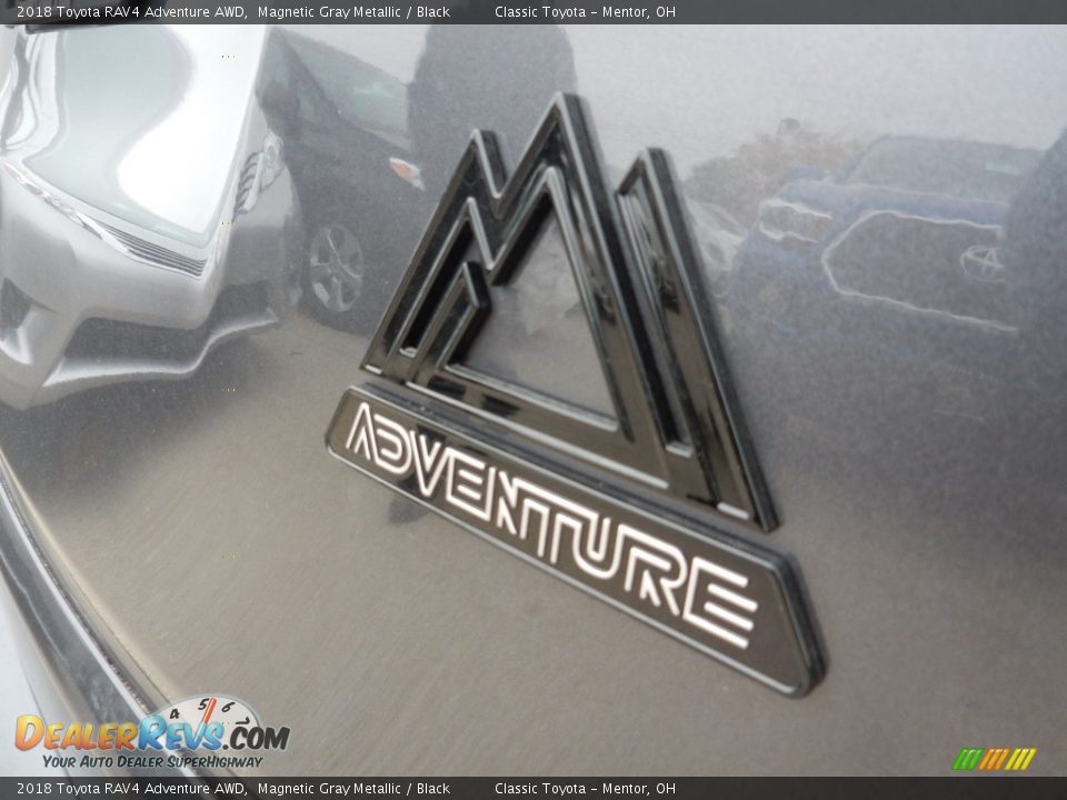 2018 Toyota RAV4 Adventure AWD Magnetic Gray Metallic / Black Photo #7