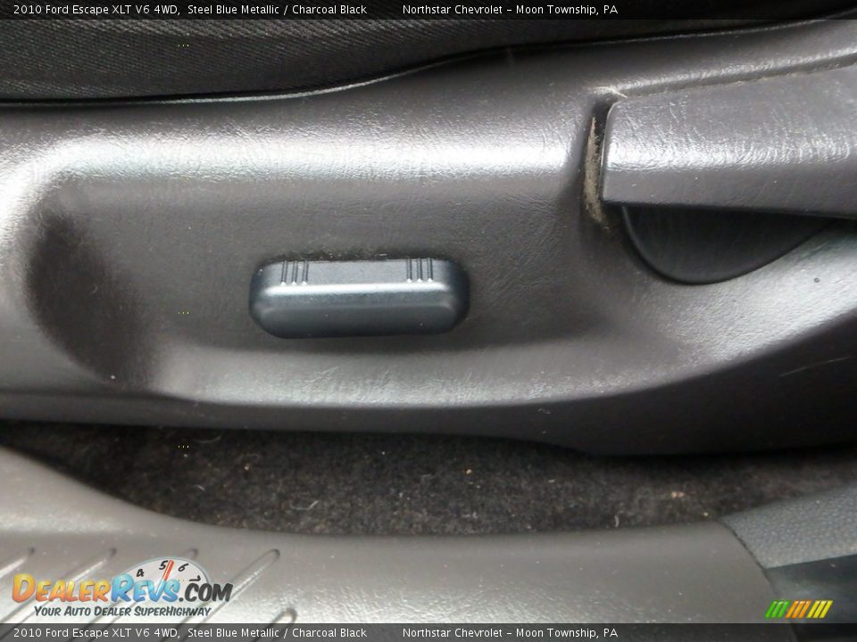 2010 Ford Escape XLT V6 4WD Steel Blue Metallic / Charcoal Black Photo #25