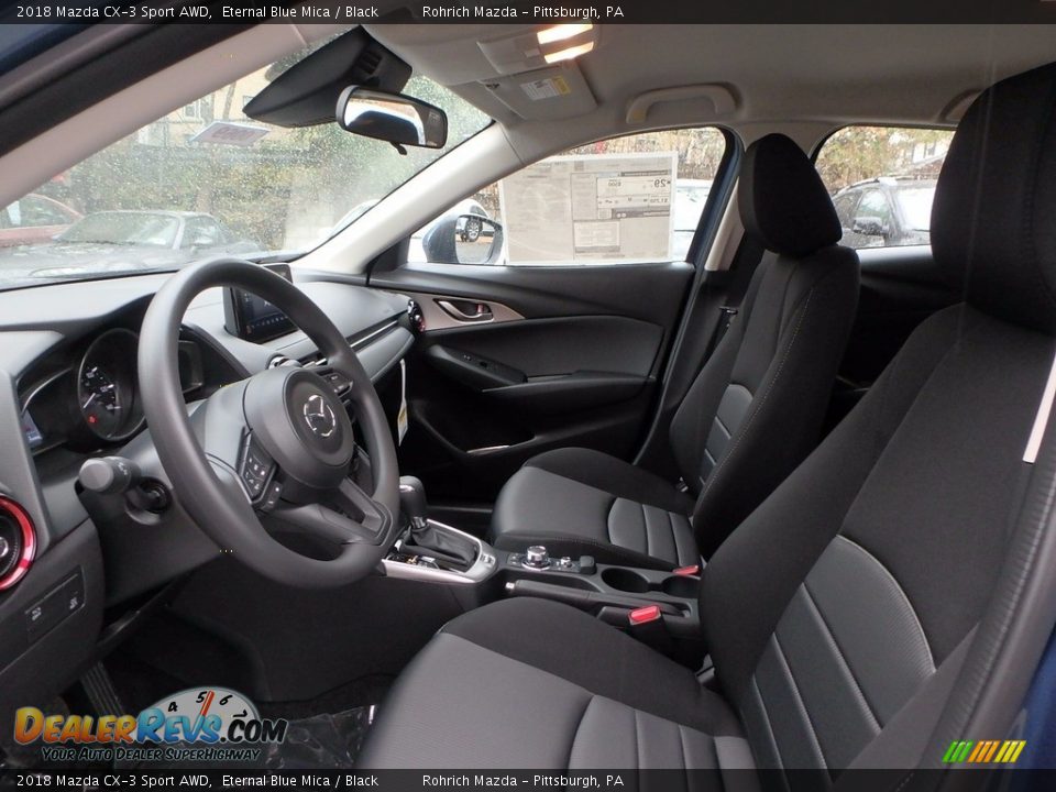 2018 Mazda CX-3 Sport AWD Eternal Blue Mica / Black Photo #7