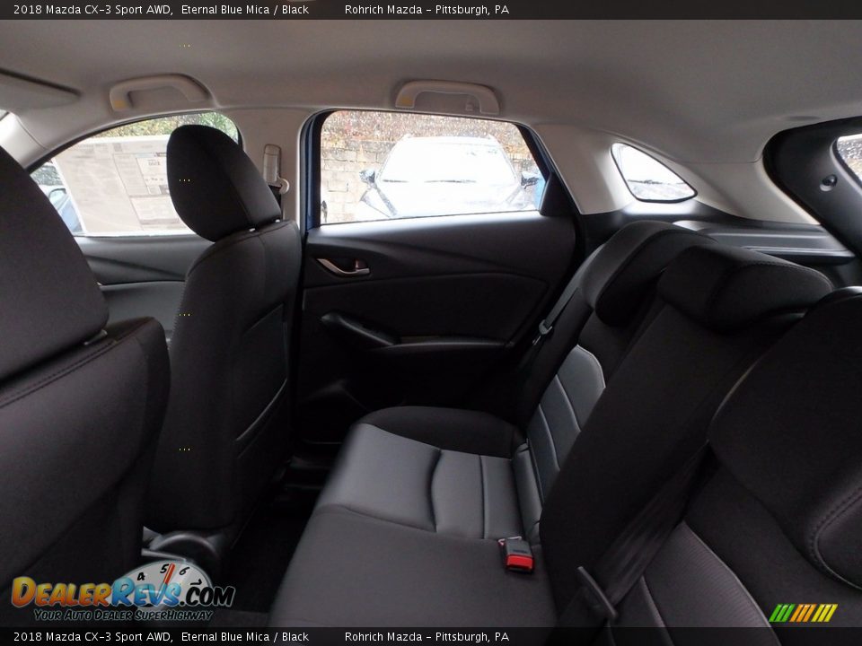 2018 Mazda CX-3 Sport AWD Eternal Blue Mica / Black Photo #8