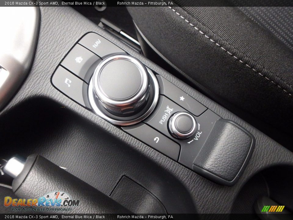 2018 Mazda CX-3 Sport AWD Eternal Blue Mica / Black Photo #13