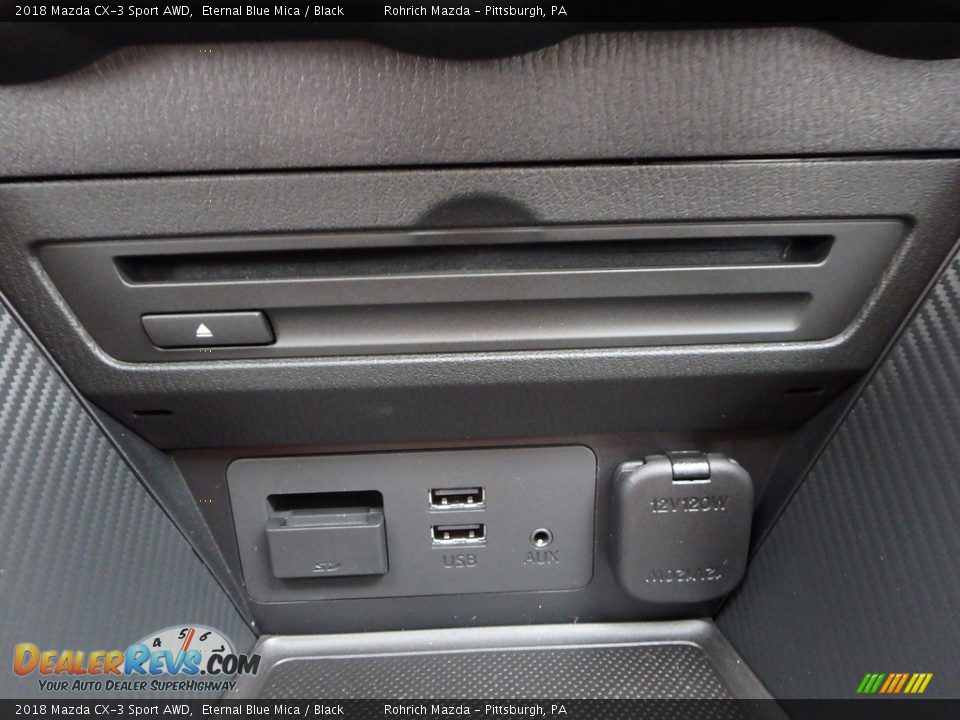 2018 Mazda CX-3 Sport AWD Eternal Blue Mica / Black Photo #14