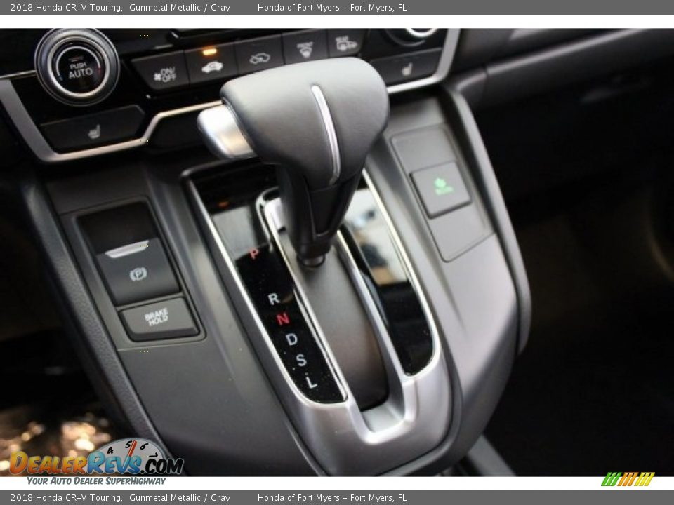 2018 Honda CR-V Touring Gunmetal Metallic / Gray Photo #22
