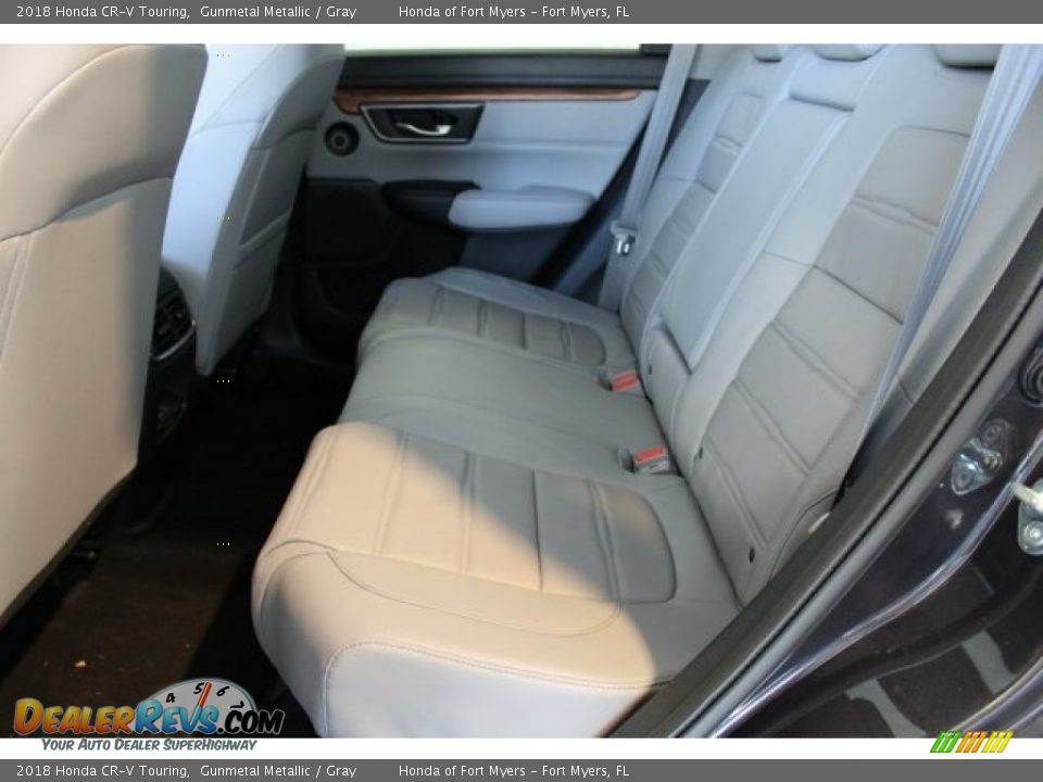 2018 Honda CR-V Touring Gunmetal Metallic / Gray Photo #30