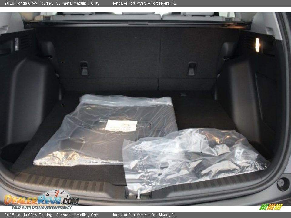 2018 Honda CR-V Touring Gunmetal Metallic / Gray Photo #31