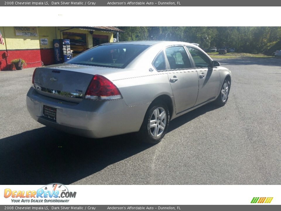 2008 Chevrolet Impala LS Dark Silver Metallic / Gray Photo #3