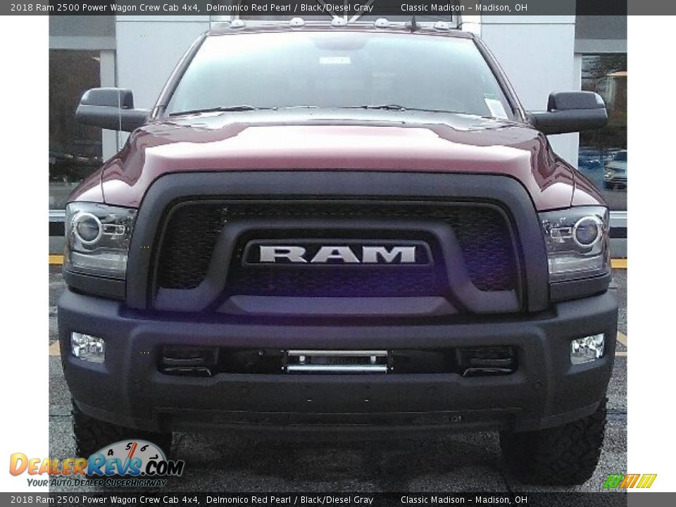 2018 Ram 2500 Power Wagon Crew Cab 4x4 Delmonico Red Pearl / Black/Diesel Gray Photo #2