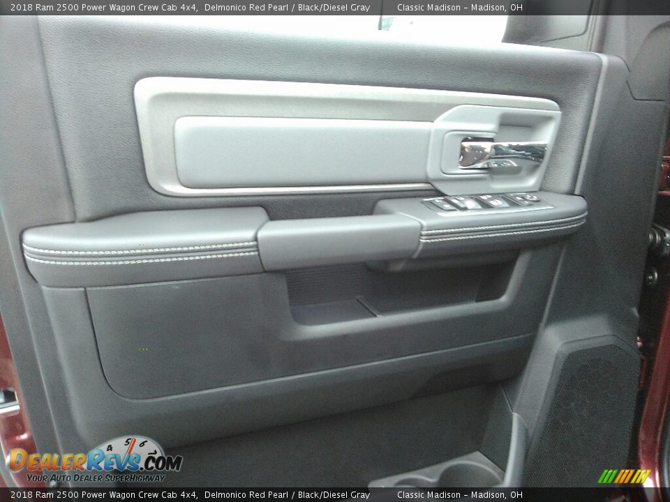 2018 Ram 2500 Power Wagon Crew Cab 4x4 Delmonico Red Pearl / Black/Diesel Gray Photo #5