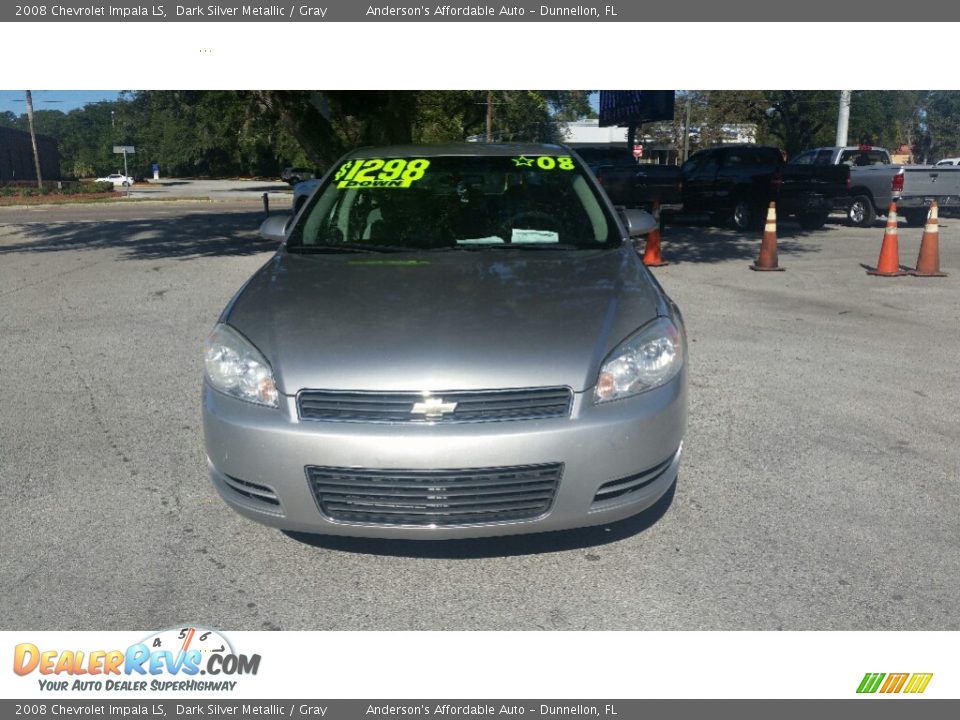 2008 Chevrolet Impala LS Dark Silver Metallic / Gray Photo #8