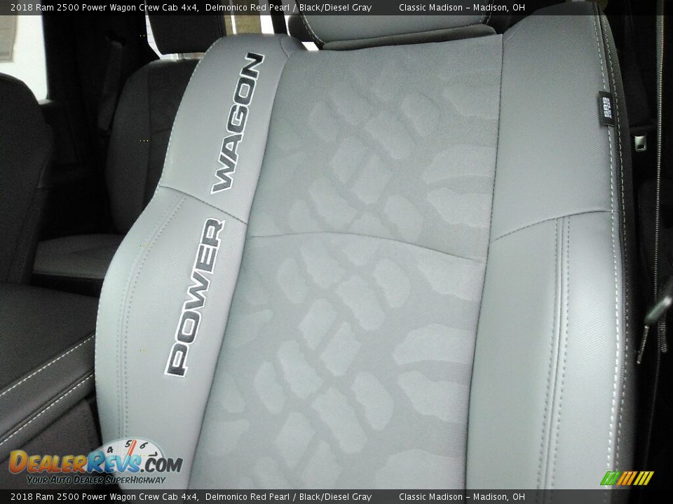 Front Seat of 2018 Ram 2500 Power Wagon Crew Cab 4x4 Photo #7