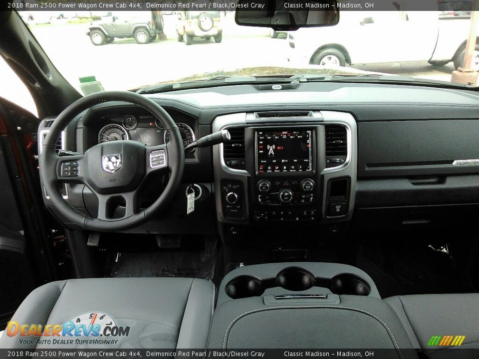 Dashboard of 2018 Ram 2500 Power Wagon Crew Cab 4x4 Photo #8
