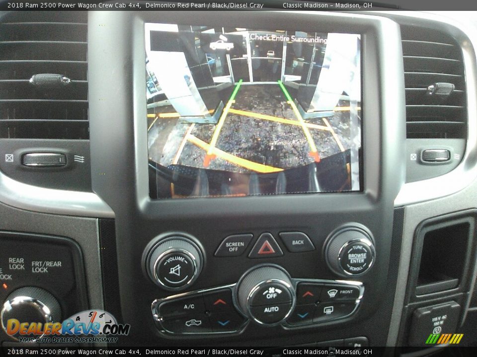 2018 Ram 2500 Power Wagon Crew Cab 4x4 Delmonico Red Pearl / Black/Diesel Gray Photo #14