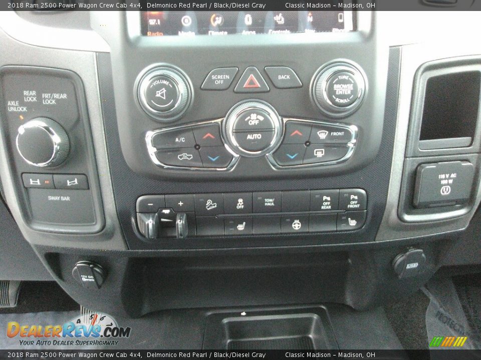 2018 Ram 2500 Power Wagon Crew Cab 4x4 Delmonico Red Pearl / Black/Diesel Gray Photo #15