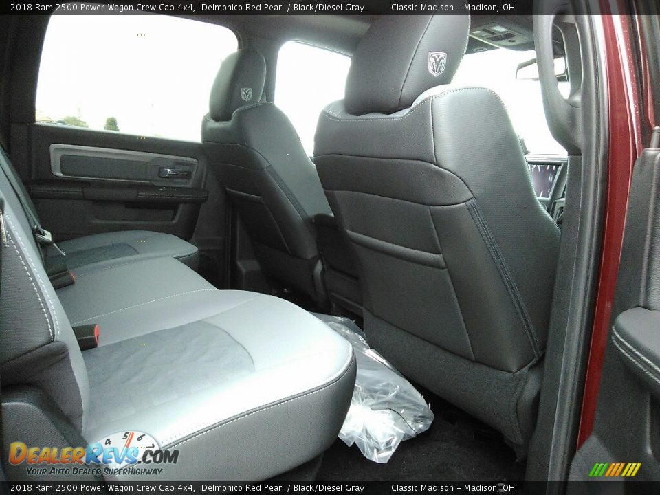 2018 Ram 2500 Power Wagon Crew Cab 4x4 Delmonico Red Pearl / Black/Diesel Gray Photo #23