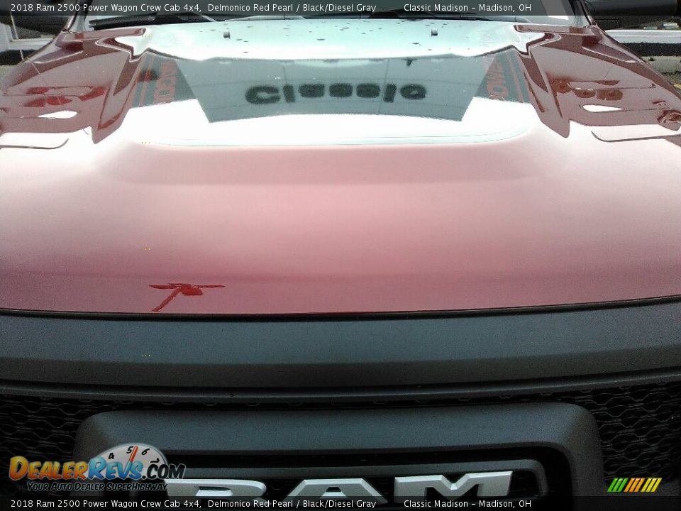 2018 Ram 2500 Power Wagon Crew Cab 4x4 Delmonico Red Pearl / Black/Diesel Gray Photo #24