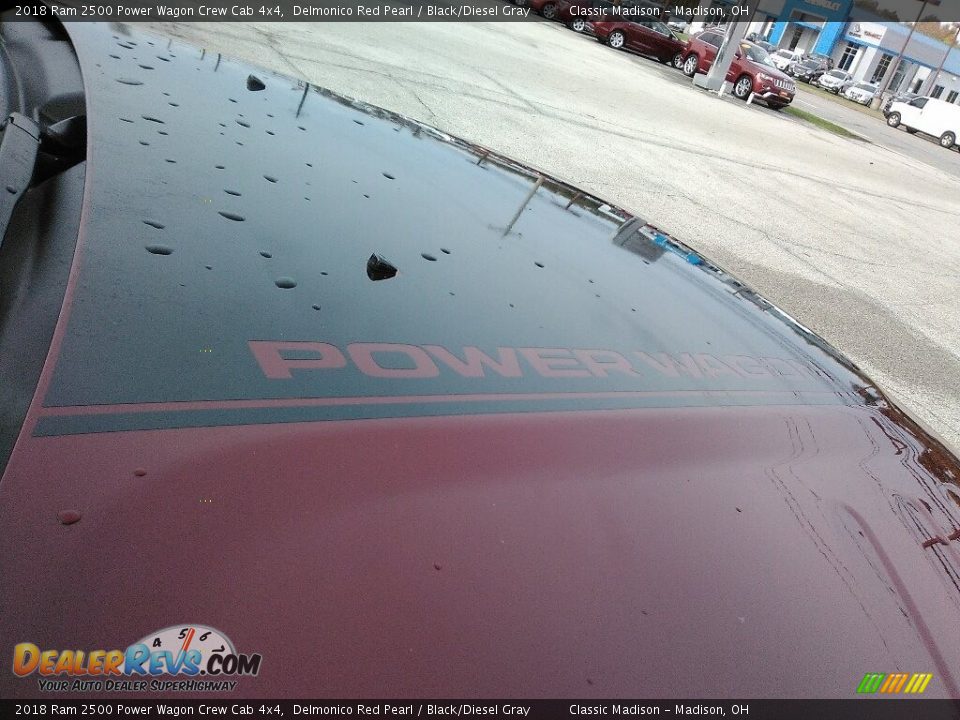 2018 Ram 2500 Power Wagon Crew Cab 4x4 Delmonico Red Pearl / Black/Diesel Gray Photo #26