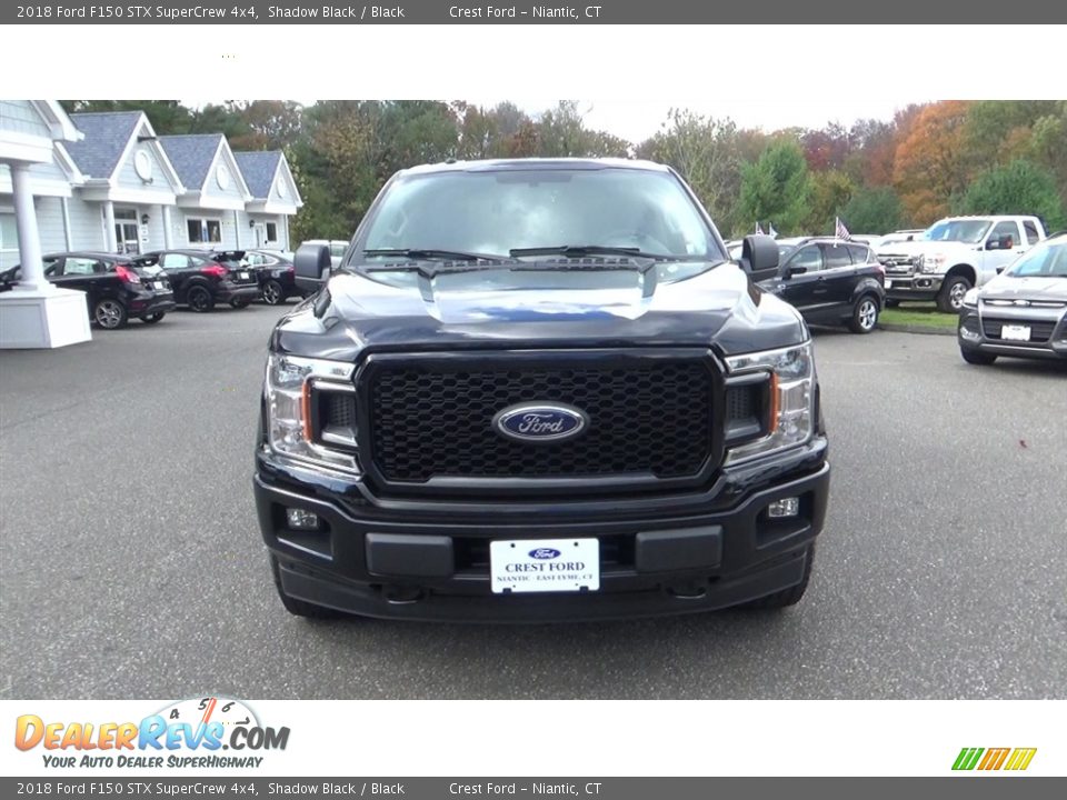 2018 Ford F150 STX SuperCrew 4x4 Shadow Black / Black Photo #2