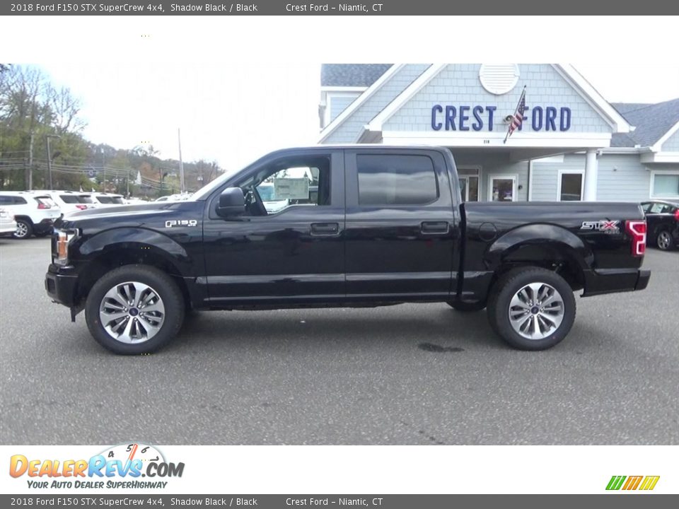 2018 Ford F150 STX SuperCrew 4x4 Shadow Black / Black Photo #4