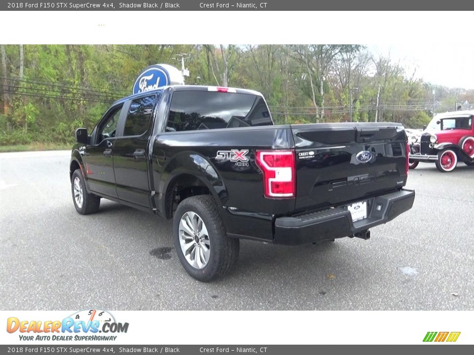 2018 Ford F150 STX SuperCrew 4x4 Shadow Black / Black Photo #5