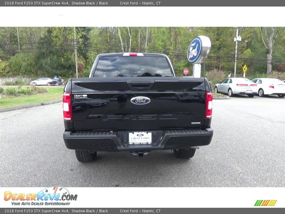 2018 Ford F150 STX SuperCrew 4x4 Shadow Black / Black Photo #6
