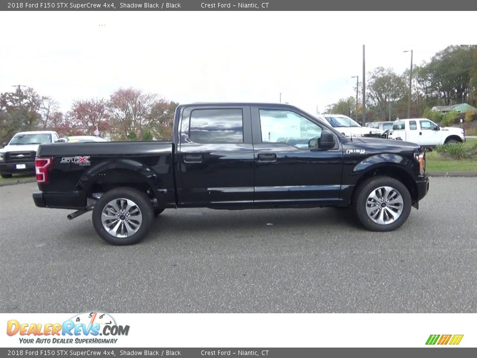 2018 Ford F150 STX SuperCrew 4x4 Shadow Black / Black Photo #8