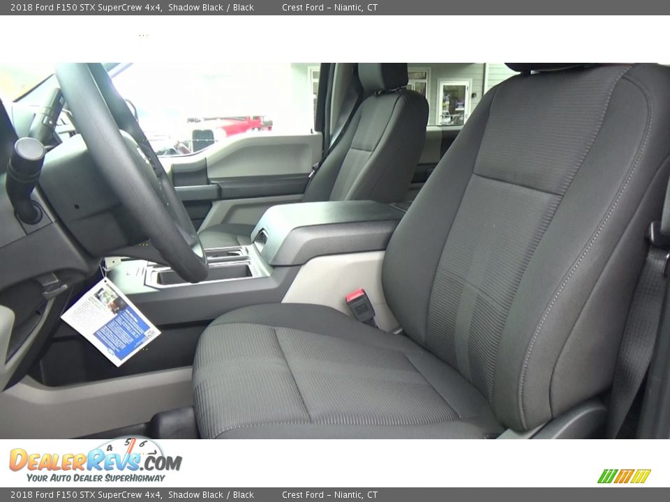 2018 Ford F150 STX SuperCrew 4x4 Shadow Black / Black Photo #11