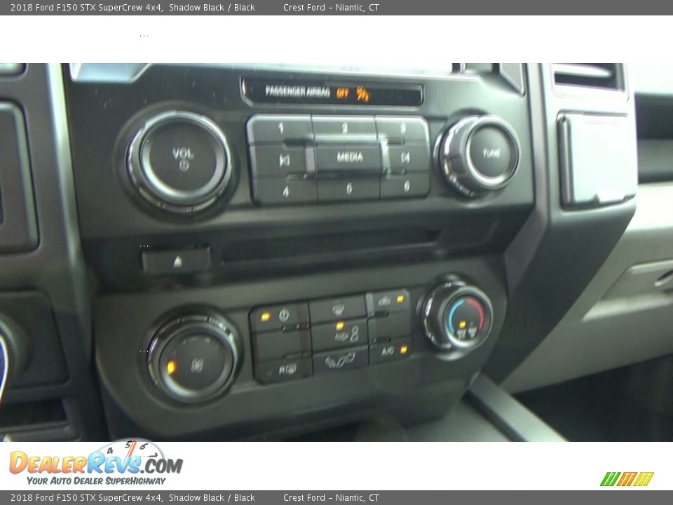 2018 Ford F150 STX SuperCrew 4x4 Shadow Black / Black Photo #15