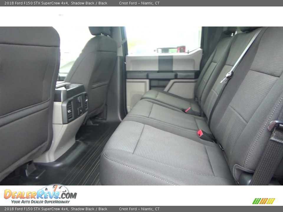 2018 Ford F150 STX SuperCrew 4x4 Shadow Black / Black Photo #17