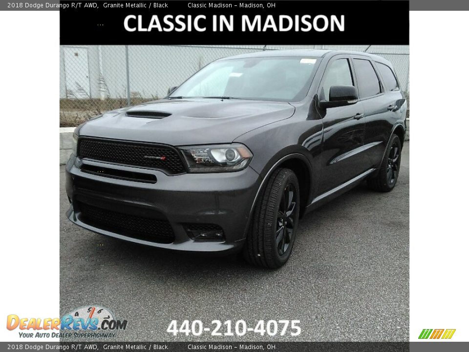 2018 Dodge Durango R/T AWD Granite Metallic / Black Photo #1
