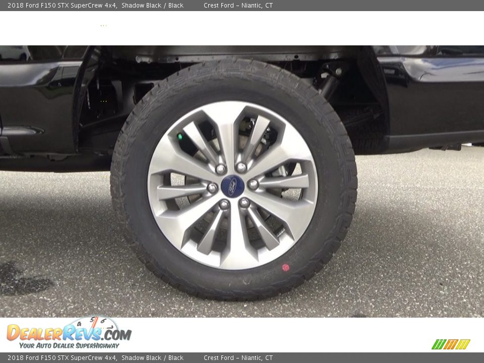 2018 Ford F150 STX SuperCrew 4x4 Shadow Black / Black Photo #19