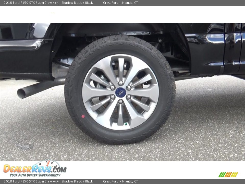 2018 Ford F150 STX SuperCrew 4x4 Shadow Black / Black Photo #21