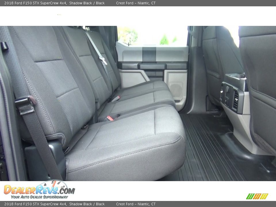 2018 Ford F150 STX SuperCrew 4x4 Shadow Black / Black Photo #22