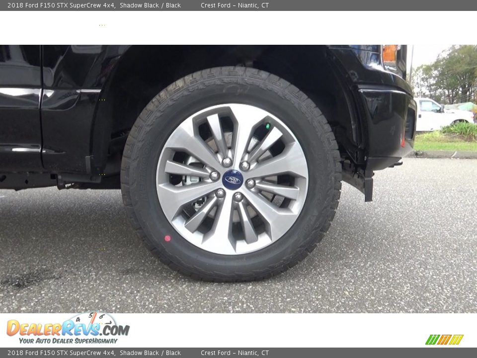 2018 Ford F150 STX SuperCrew 4x4 Shadow Black / Black Photo #25