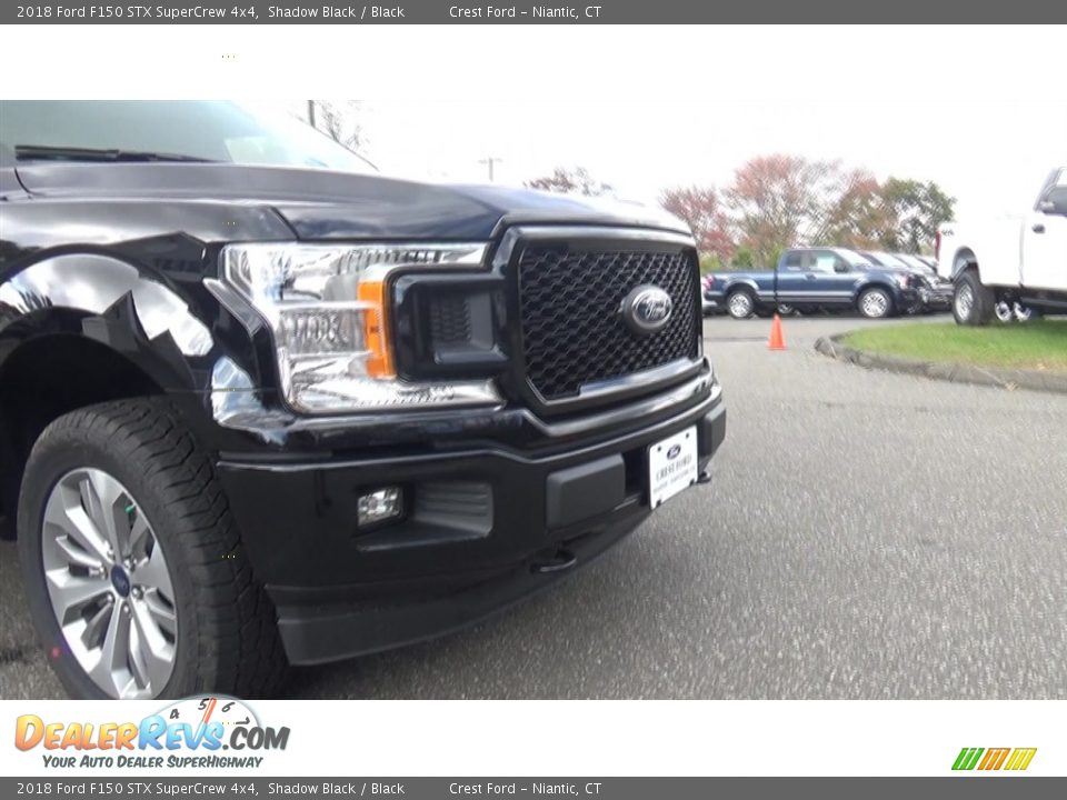 2018 Ford F150 STX SuperCrew 4x4 Shadow Black / Black Photo #26