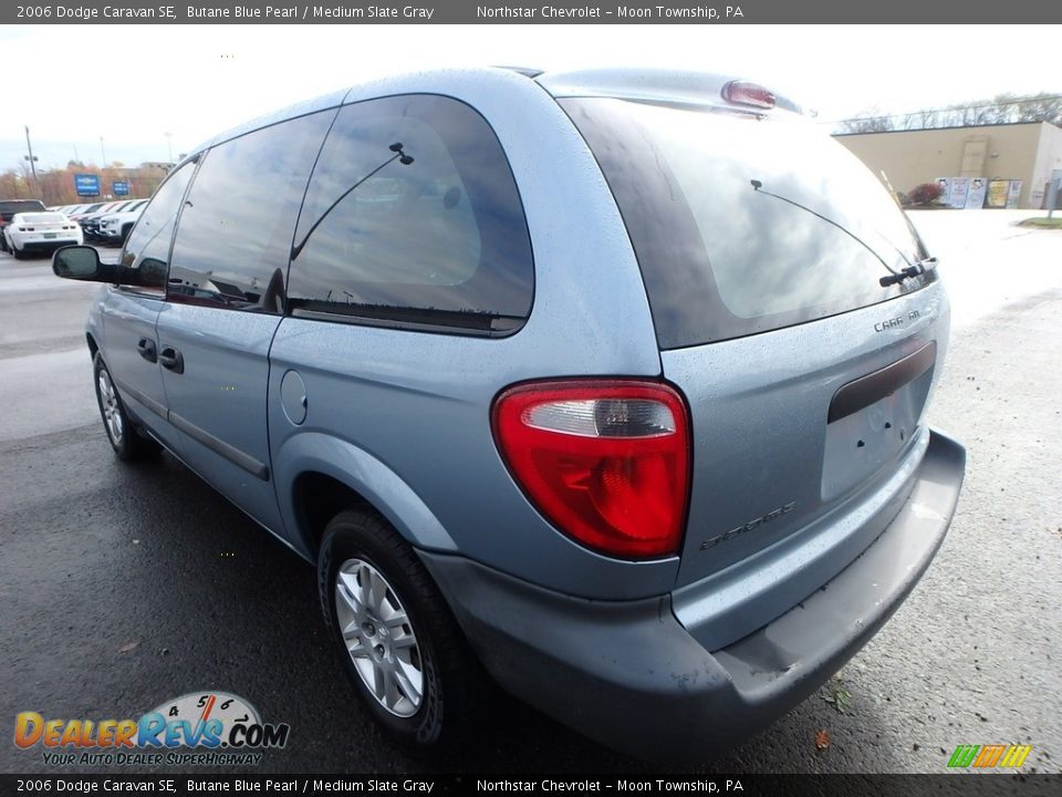2006 Dodge Caravan SE Butane Blue Pearl / Medium Slate Gray Photo #2