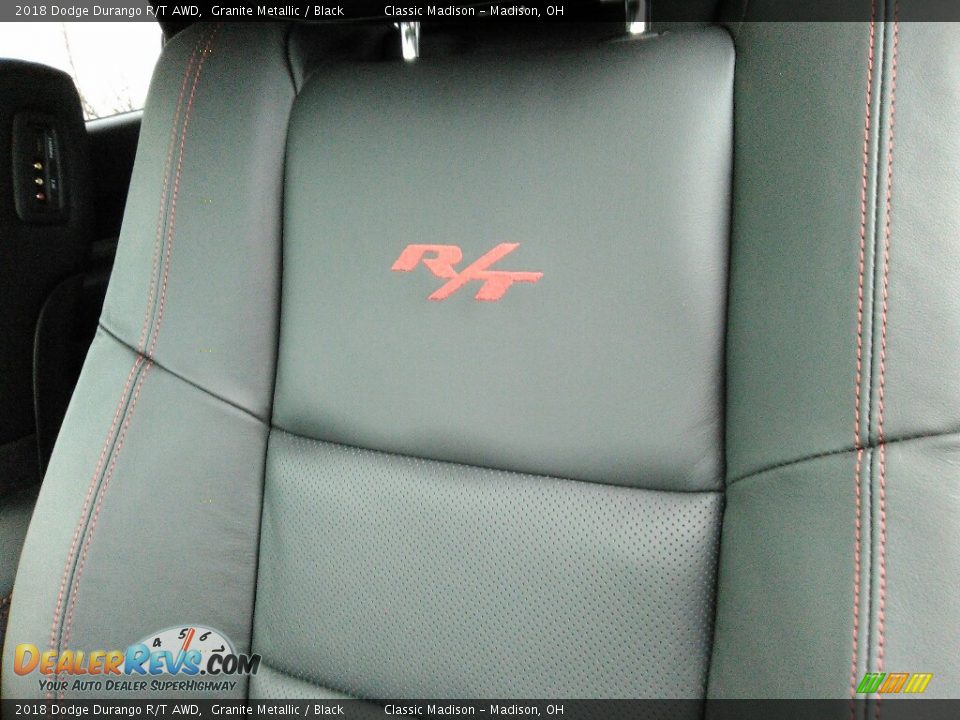 2018 Dodge Durango R/T AWD Granite Metallic / Black Photo #8