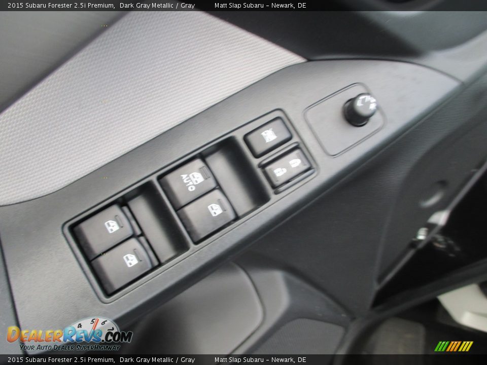 2015 Subaru Forester 2.5i Premium Dark Gray Metallic / Gray Photo #15