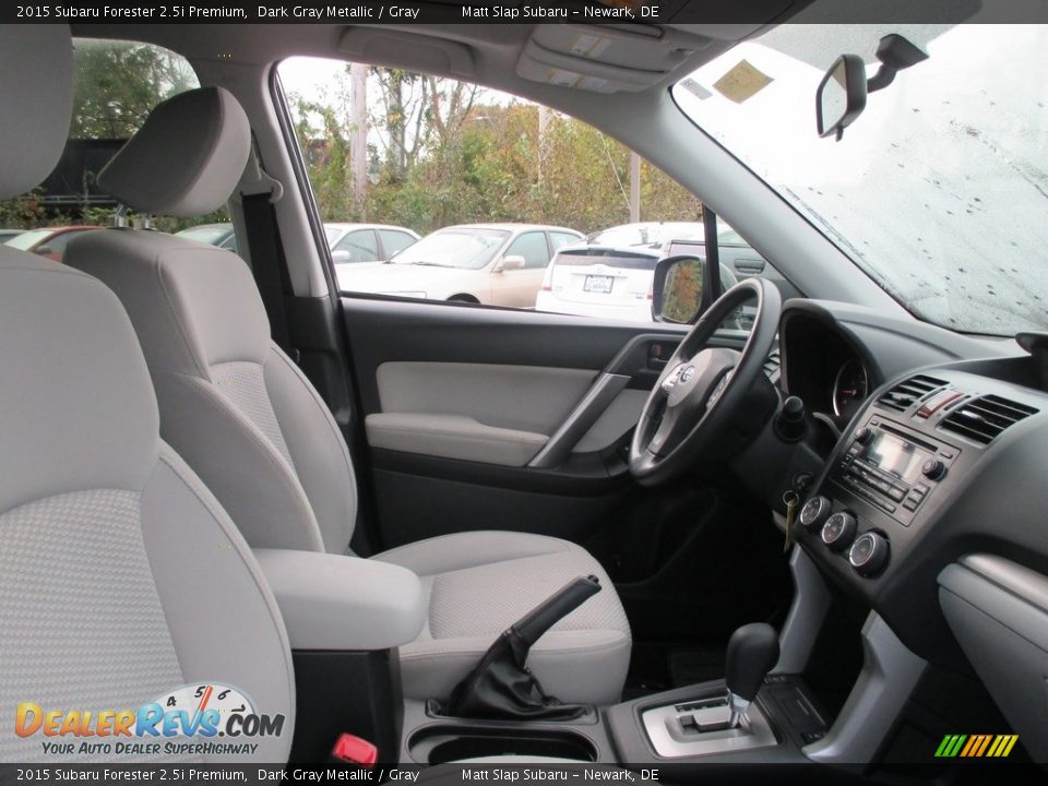 2015 Subaru Forester 2.5i Premium Dark Gray Metallic / Gray Photo #17