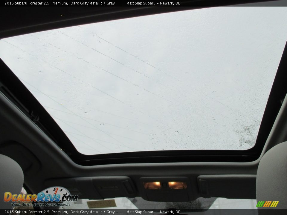 2015 Subaru Forester 2.5i Premium Dark Gray Metallic / Gray Photo #19