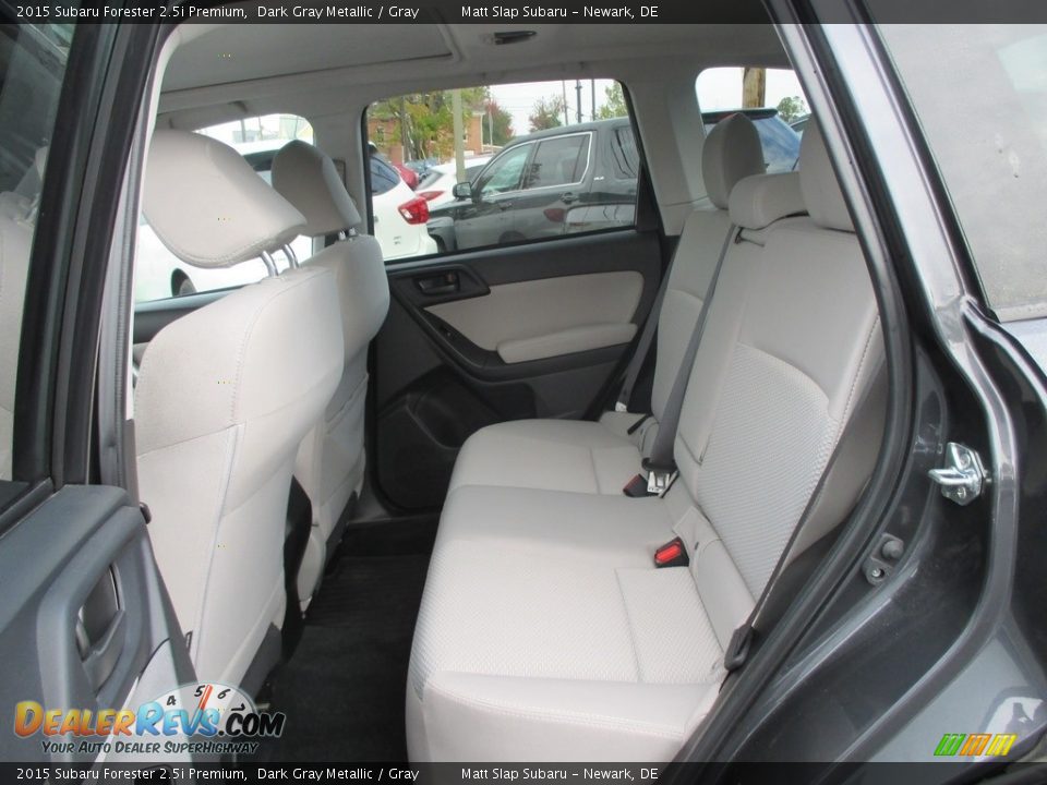 2015 Subaru Forester 2.5i Premium Dark Gray Metallic / Gray Photo #22