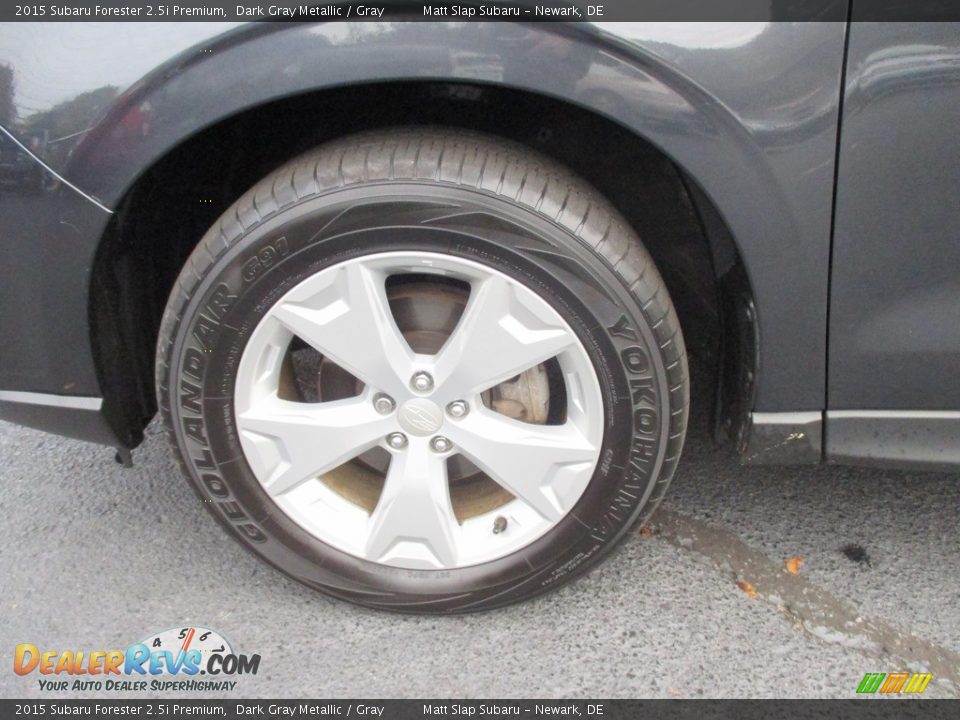 2015 Subaru Forester 2.5i Premium Dark Gray Metallic / Gray Photo #23