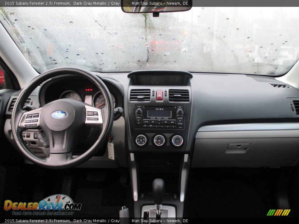 2015 Subaru Forester 2.5i Premium Dark Gray Metallic / Gray Photo #25