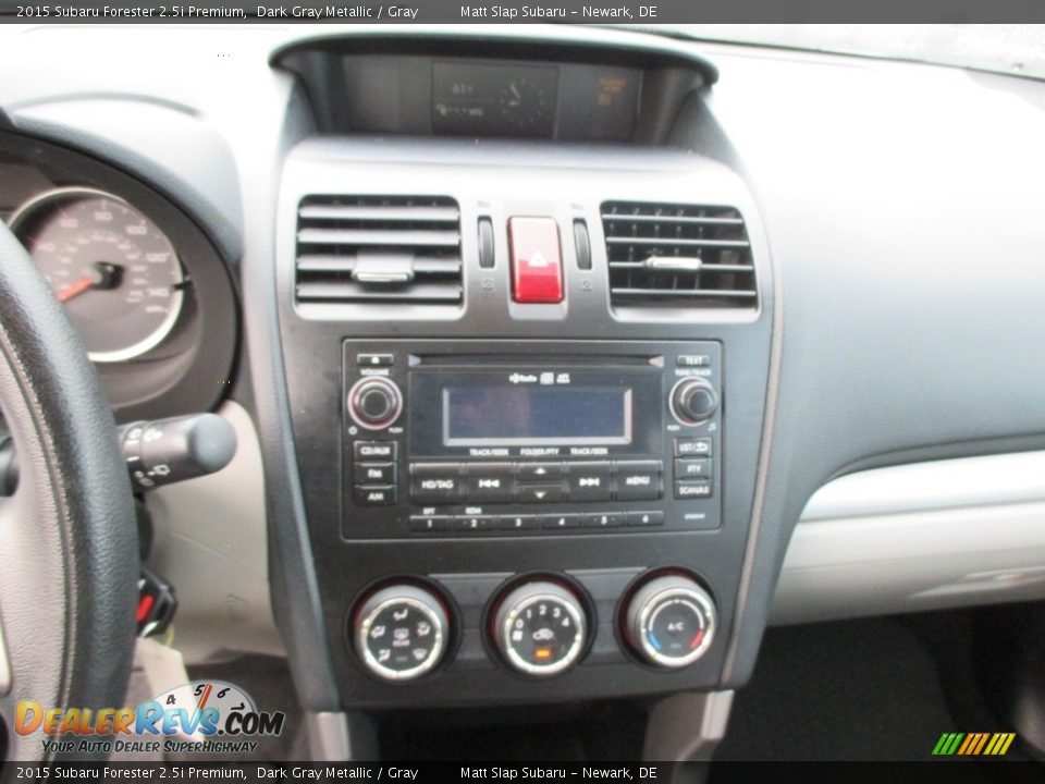 2015 Subaru Forester 2.5i Premium Dark Gray Metallic / Gray Photo #26