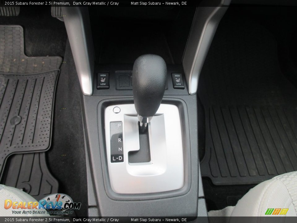 2015 Subaru Forester 2.5i Premium Dark Gray Metallic / Gray Photo #27