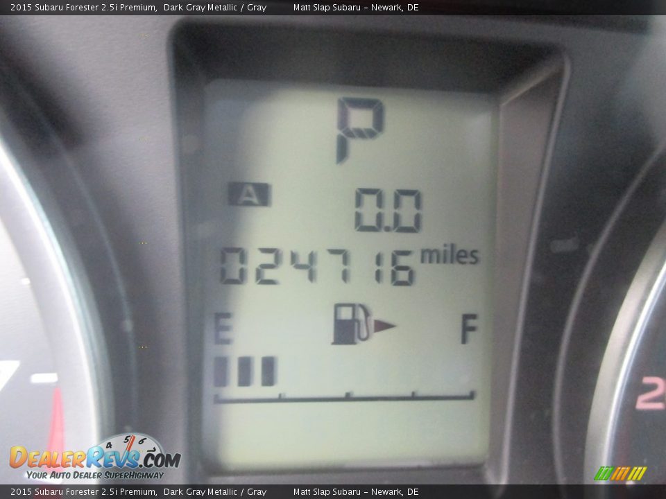 2015 Subaru Forester 2.5i Premium Dark Gray Metallic / Gray Photo #29