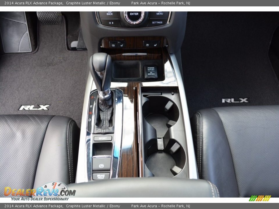 2014 Acura RLX Advance Package Graphite Luster Metallic / Ebony Photo #17