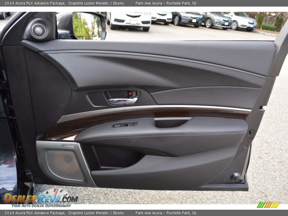 2014 Acura RLX Advance Package Graphite Luster Metallic / Ebony Photo #27