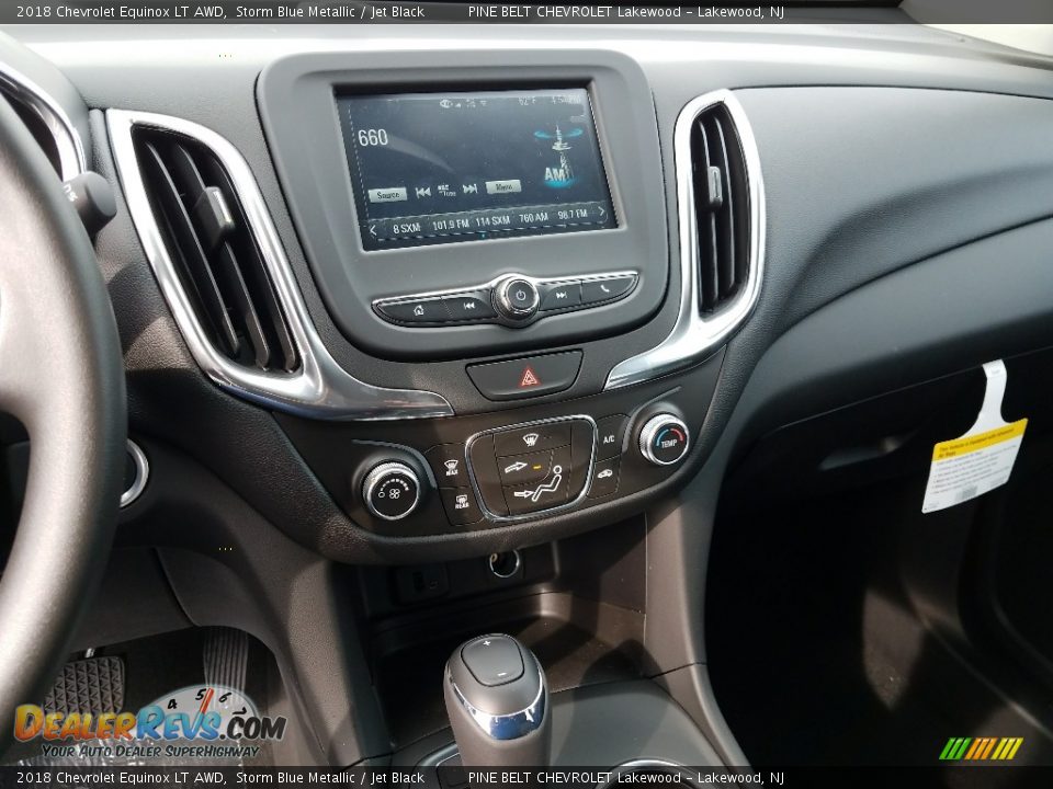 2018 Chevrolet Equinox LT AWD Storm Blue Metallic / Jet Black Photo #12